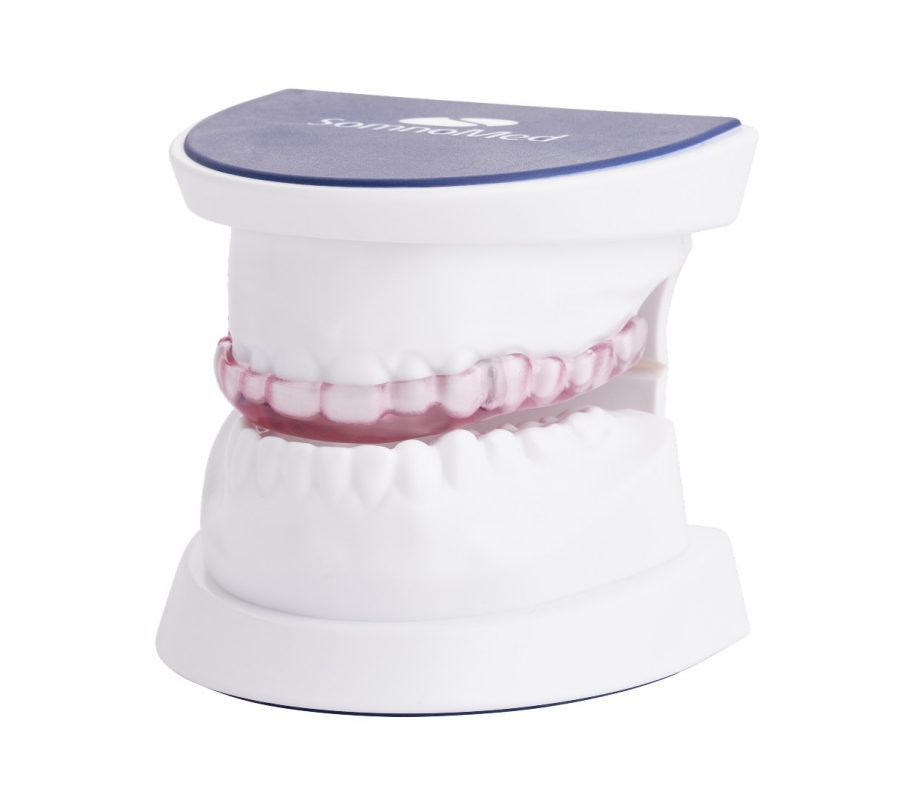 SomnoBrux on Typodont