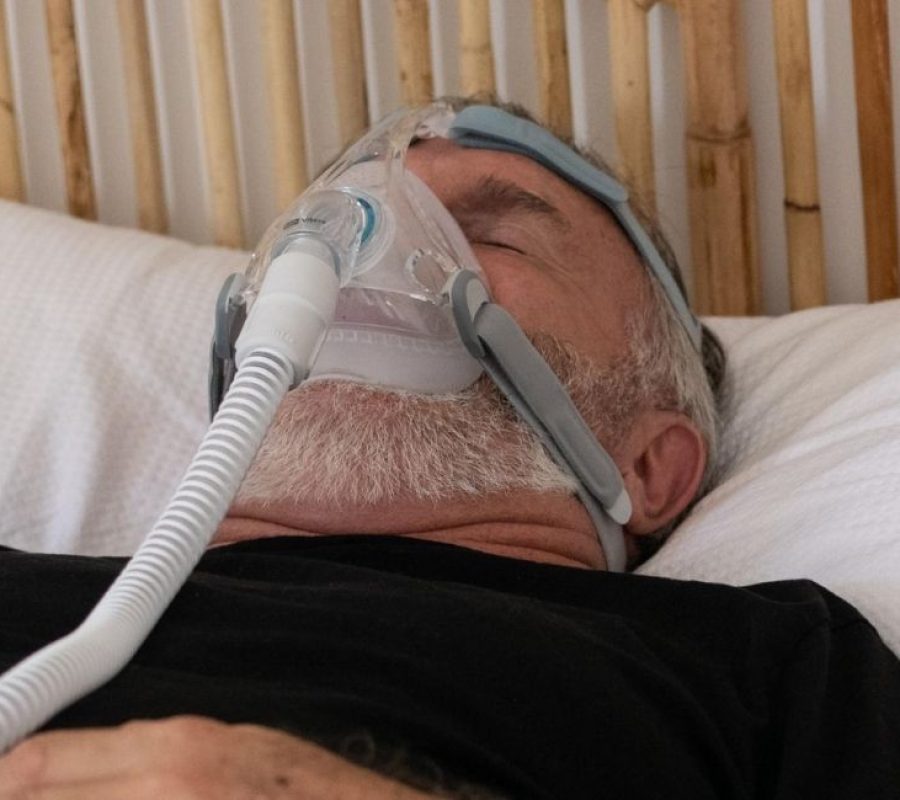 Sleeping with CPAP