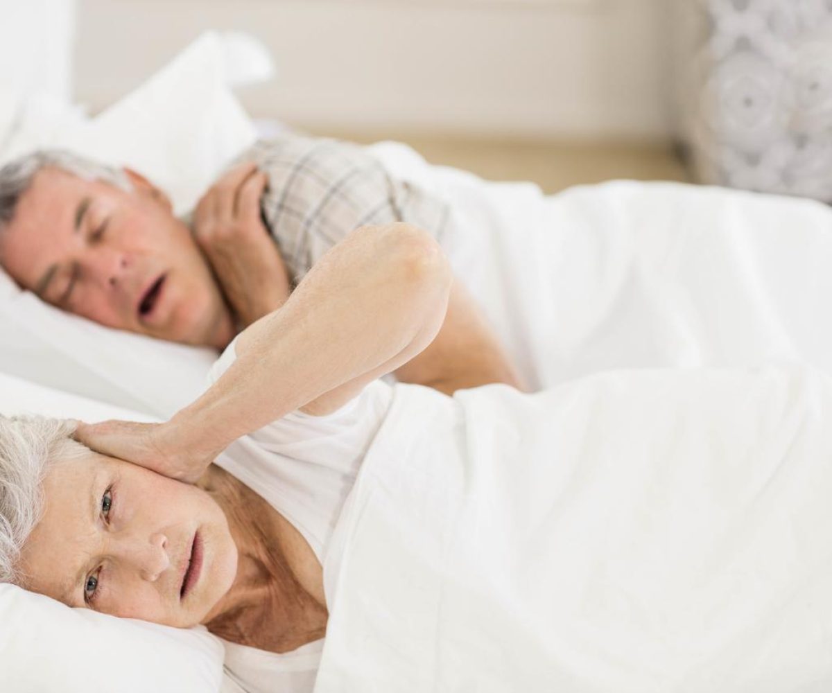 Wife Can't Stand Husband's Snoring