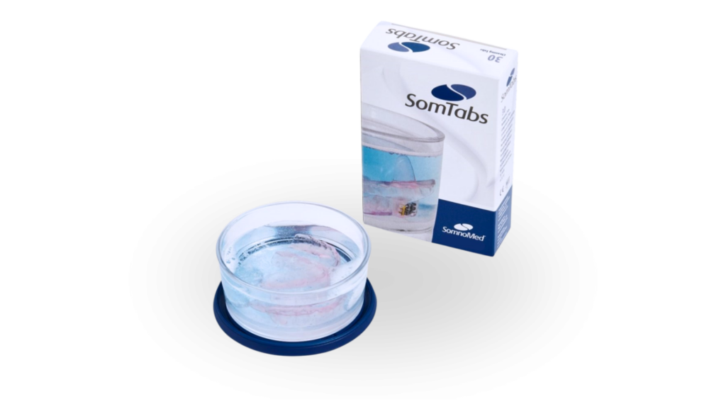 SomTabs reinigingstabletten voor uw SomnoDent apparaat