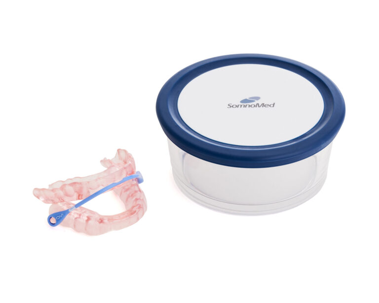 Afbeelding van SomnoDent Avant apparaat met opbergdoos