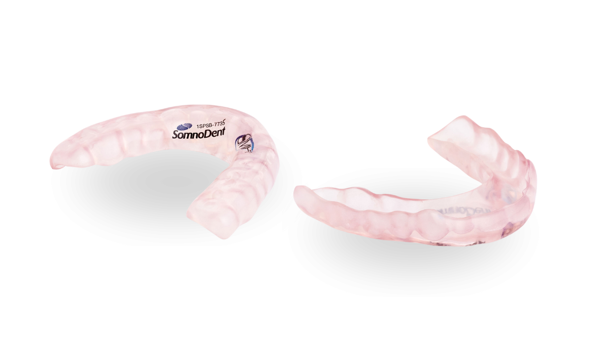 Afbeelding van SomnoBrux apparaat