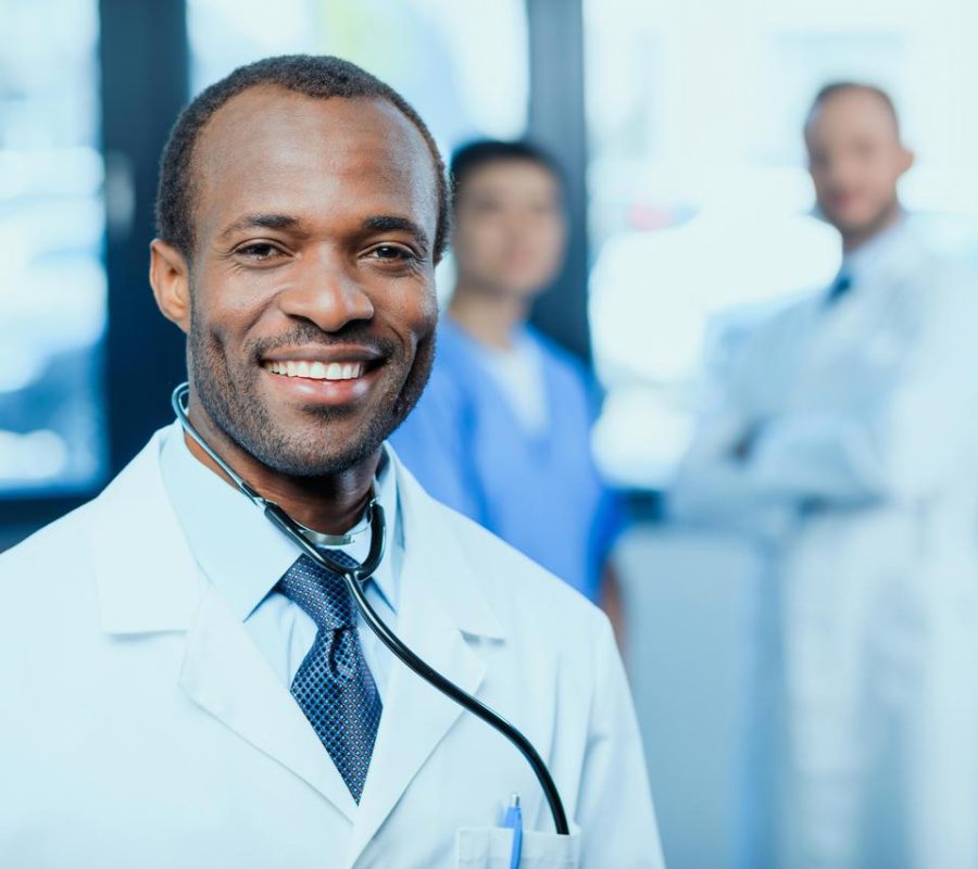 African Doctor Smiling