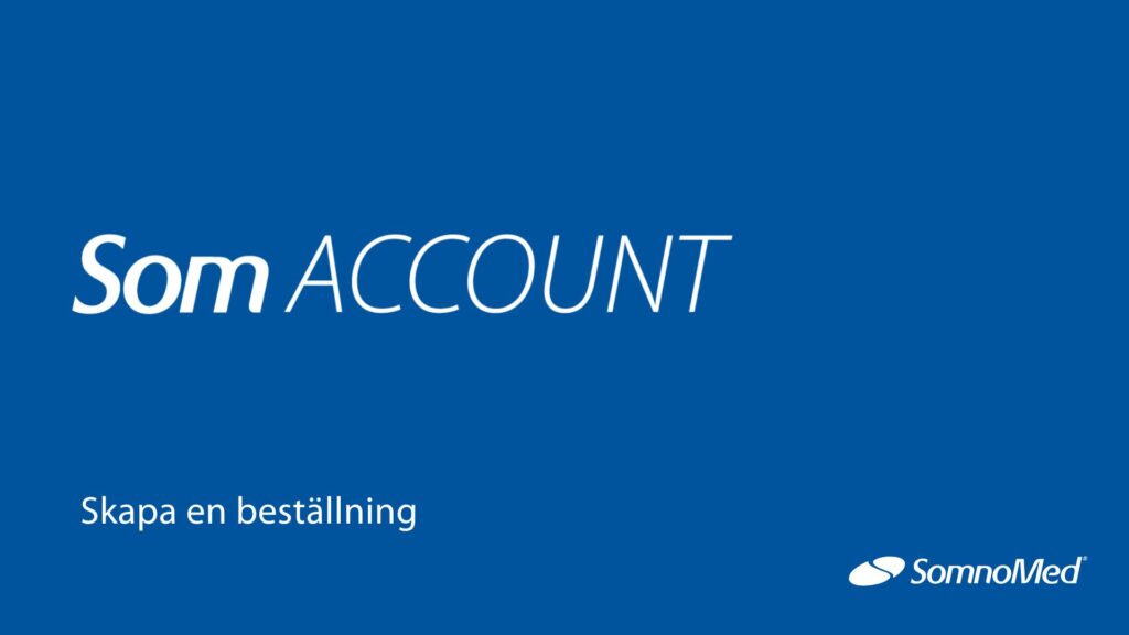 omAccount_Skapa en beställning